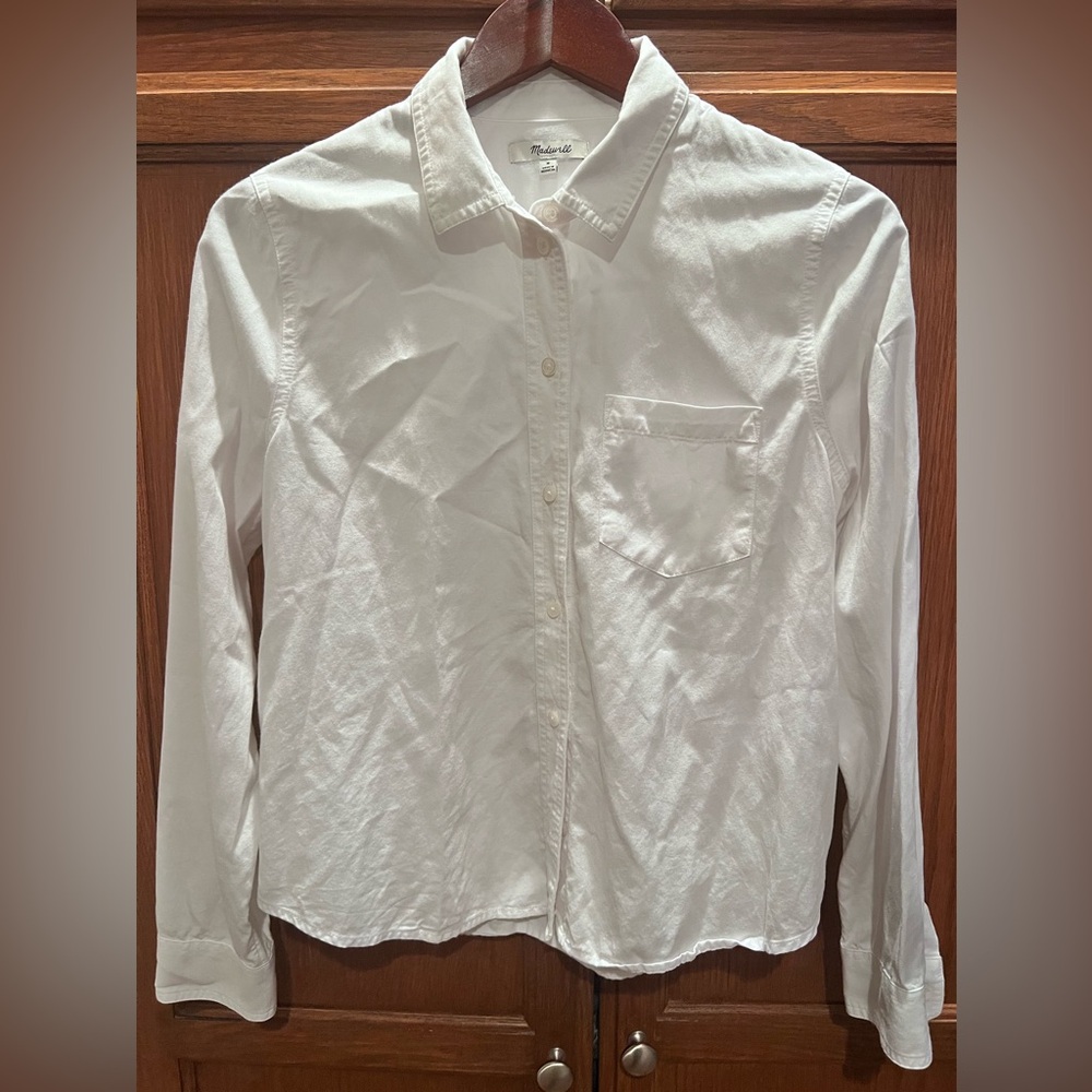 Shrunken Button-Up Shirt